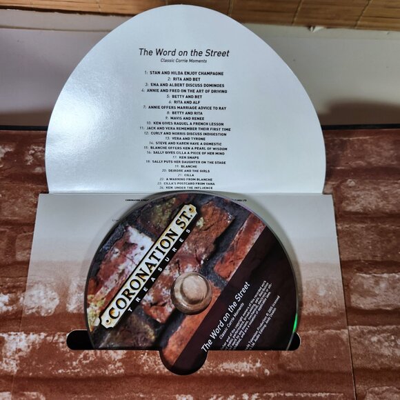 The Treasures of Coronation Street Tim Randall Removable Memorabilia & Audio CD - Picture 4 of 16